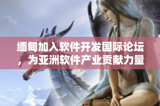 缅甸加入软件开发国际论坛，为亚洲软件产业贡献力量