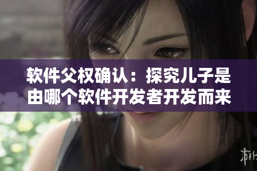 软件父权确认：探究儿子是由哪个软件开发者开发而来