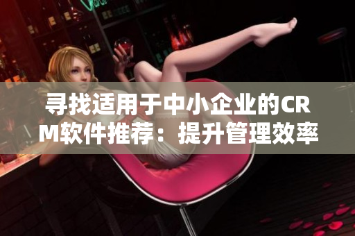 寻找适用于中小企业的CRM软件推荐：提升管理效率的必备工具
