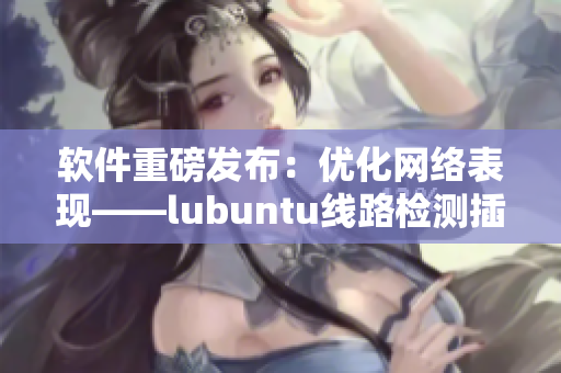 软件重磅发布：优化网络表现——lubuntu线路检测插件