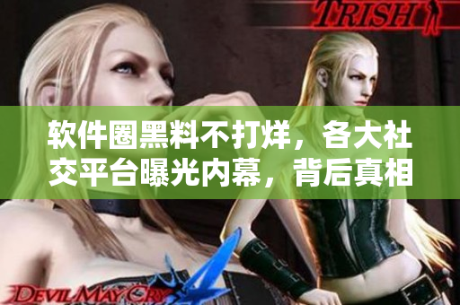 软件圈黑料不打烊，各大社交平台曝光内幕，背后真相引发讨论！