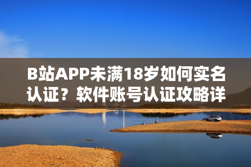 B站APP未满18岁如何实名认证？软件账号认证攻略详解