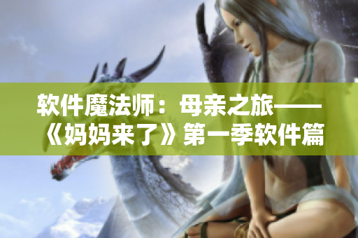 软件魔法师：母亲之旅——《妈妈来了》第一季软件篇