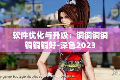 软件优化与升级：铜铜铜铜铜铜铜好-深色2023