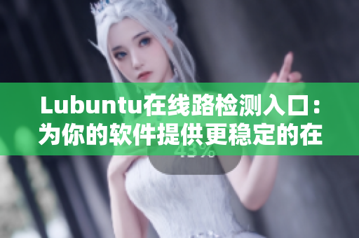 Lubuntu在线路检测入口：为你的软件提供更稳定的在线体验！