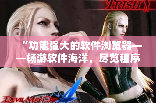 “功能强大的软件浏览器——畅游软件海洋，尽览程序美景”