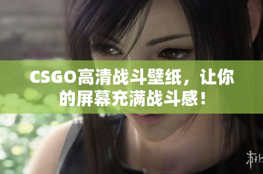 CSGO高清战斗壁纸，让你的屏幕充满战斗感！