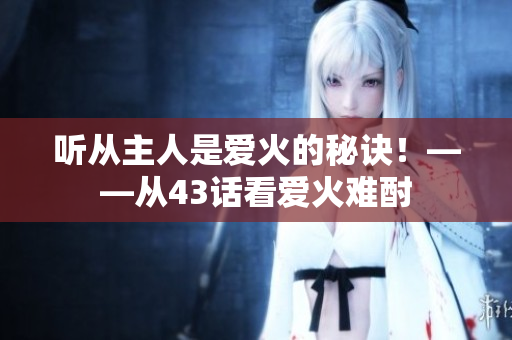 听从主人是爱火的秘诀！——从43话看爱火难酎