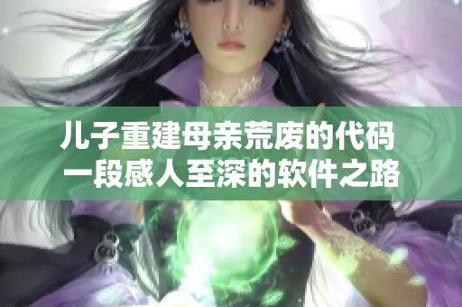 儿子重建母亲荒废的代码 一段感人至深的软件之路