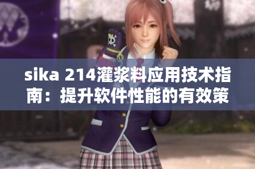 sika 214灌浆料应用技术指南：提升软件性能的有效策略