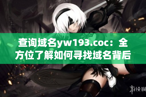 查询域名yw193.coc：全方位了解如何寻找域名背后的故事