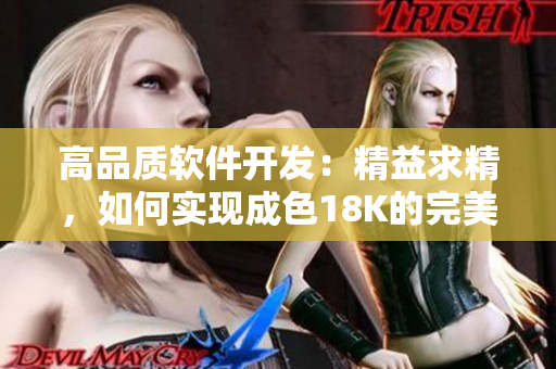 高品质软件开发：精益求精，如何实现成色18K的完美之作