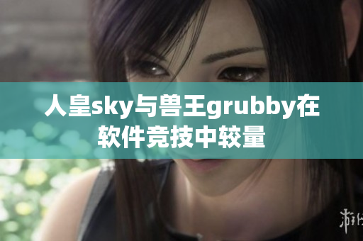 人皇sky与兽王grubby在软件竞技中较量