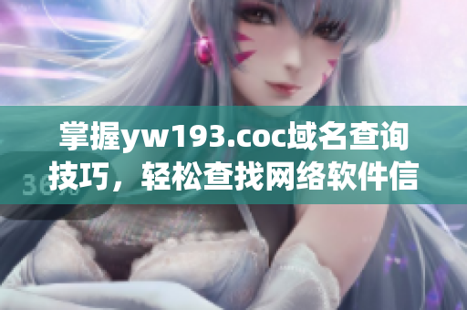 掌握yw193.coc域名查询技巧，轻松查找网络软件信息