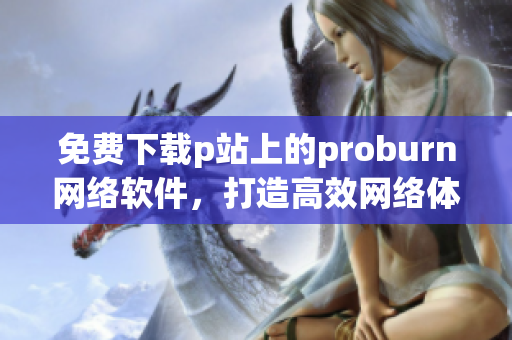 免费下载p站上的proburn网络软件，打造高效网络体验