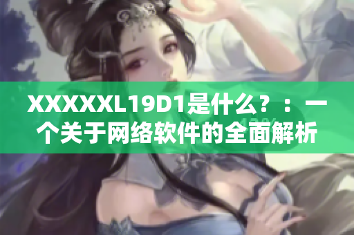 XXXXXL19D1是什么？：一个关于网络软件的全面解析