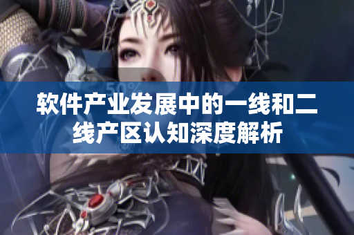 软件产业发展中的一线和二线产区认知深度解析