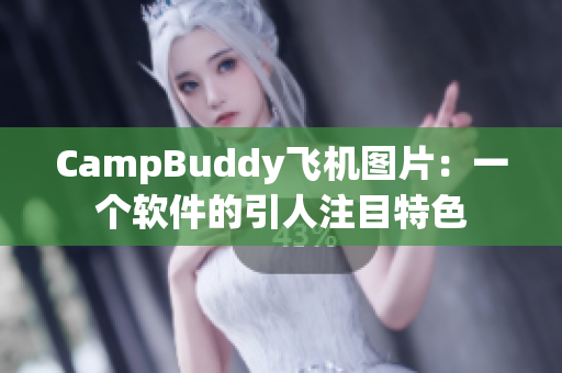 CampBuddy飞机图片：一个软件的引人注目特色