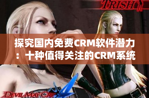 探究国内免费CRM软件潜力：十种值得关注的CRM系统推荐