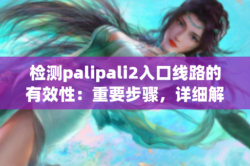 检测palipali2入口线路的有效性：重要步骤，详细解析