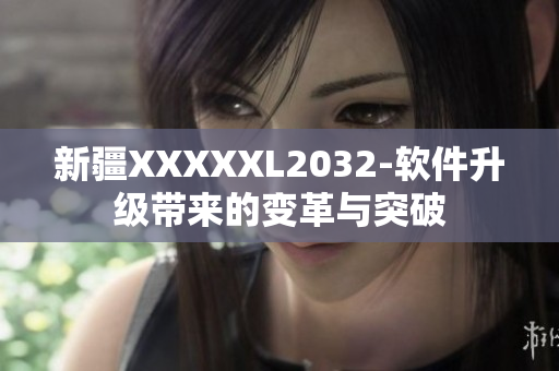 新疆XXXXXL2032-软件升级带来的变革与突破