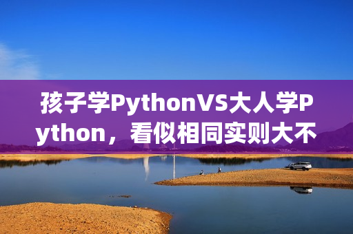孩子学PythonVS大人学Python，看似相同实则大不同