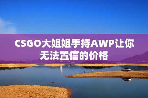 CSGO大姐姐手持AWP让你无法置信的价格