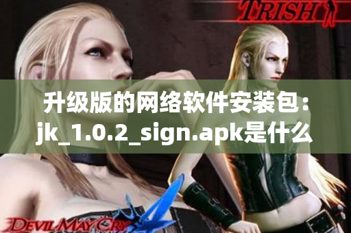 升级版的网络软件安装包：jk_1.0.2_sign.apk是什么？