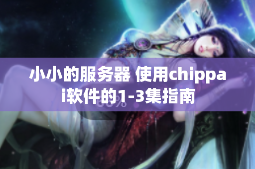 小小的服务器 使用chippai软件的1-3集指南