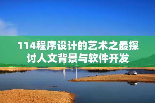 114程序设计的艺术之最探讨人文背景与软件开发
