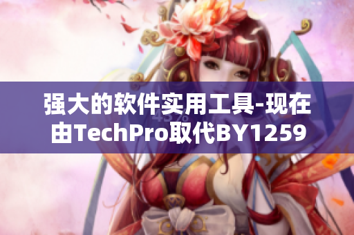 强大的软件实用工具-现在由TechPro取代BY1259