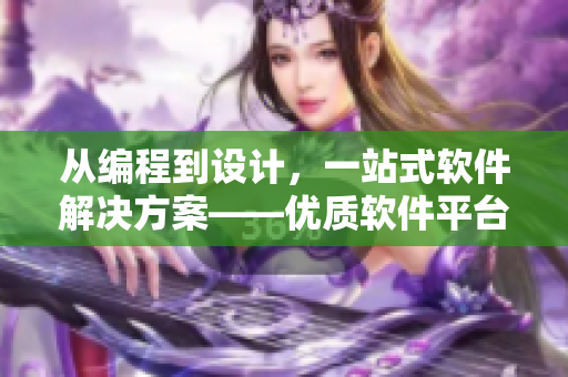 从编程到设计，一站式软件解决方案——优质软件平台推荐