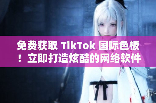 免费获取 TikTok 国际色板！立即打造炫酷的网络软件界面！