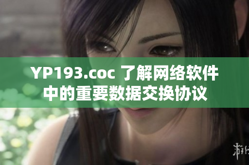 YP193.coc 了解网络软件中的重要数据交换协议
