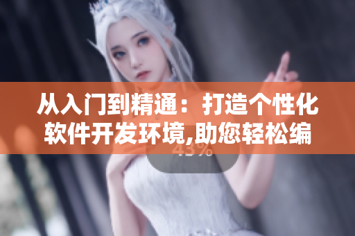 从入门到精通：打造个性化软件开发环境,助您轻松编写高质量代码