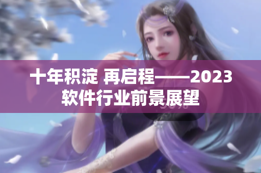 十年积淀 再启程——2023软件行业前景展望