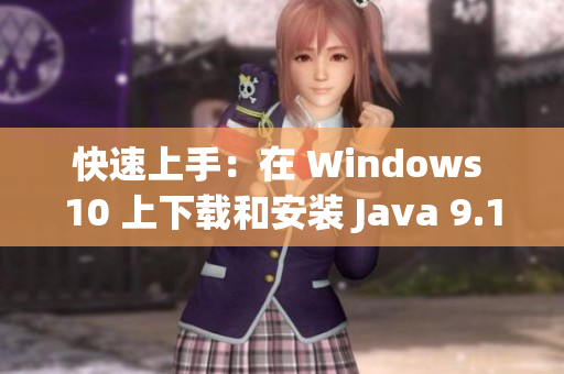 快速上手：在 Windows 10 上下载和安装 Java 9.1