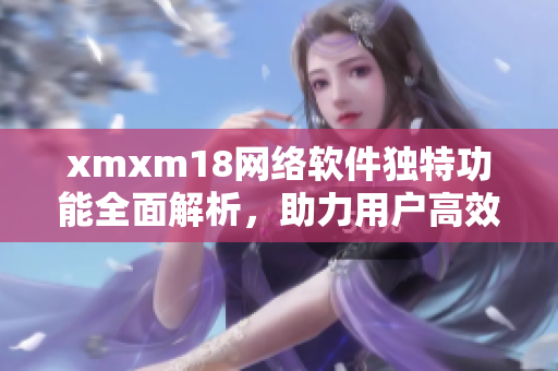 xmxm18网络软件独特功能全面解析，助力用户高效互联