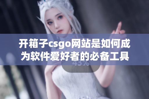 开箱子csgo网站是如何成为软件爱好者的必备工具