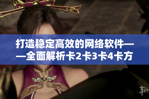 打造稳定高效的网络软件——全面解析卡2卡3卡4卡方案