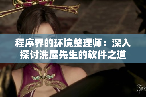 程序界的环境整理师：深入探讨洗屋先生的软件之道