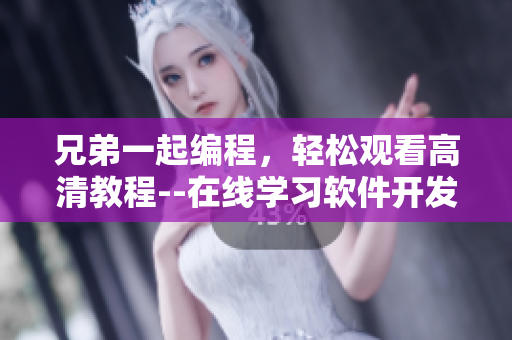 兄弟一起编程，轻松观看高清教程--在线学习软件开发技能