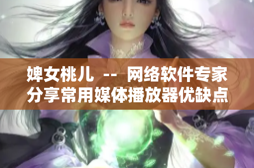 婢女桃儿  --  网络软件专家分享常用媒体播放器优缺点