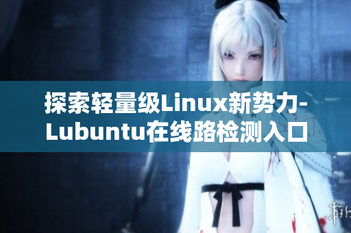 探索轻量级Linux新势力-Lubuntu在线路检测入口