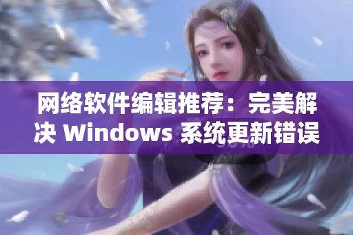 网络软件编辑推荐：完美解决 Windows 系统更新错误的方法