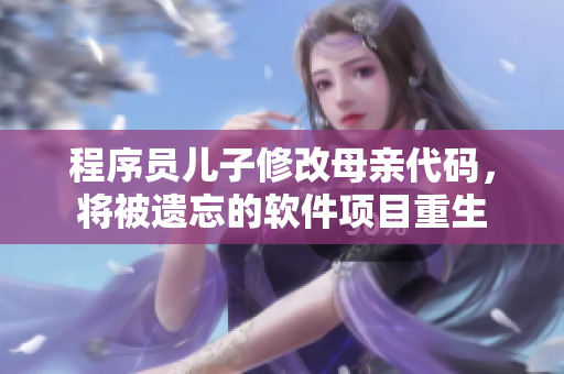 程序员儿子修改母亲代码，将被遗忘的软件项目重生