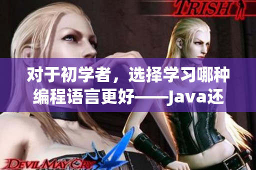 对于初学者，选择学习哪种编程语言更好——Java还是Python？
