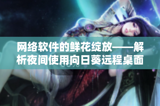 网络软件的鲜花绽放——解析夜间使用向日葵远程桌面软件的实用技巧