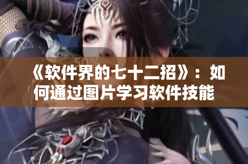 《软件界的七十二招》：如何通过图片学习软件技能