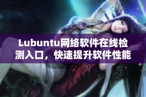 Lubuntu网络软件在线检测入口，快速提升软件性能